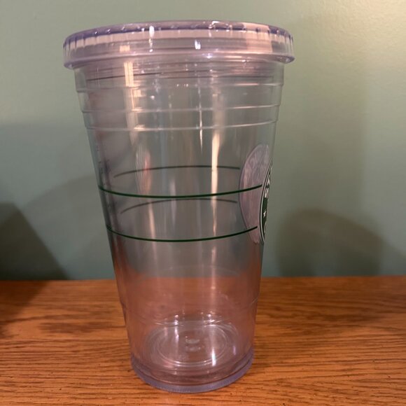 STARBUCKS 16 OZ CLEAR CUP ORIGINAL LOGO - Picture 4 of 5